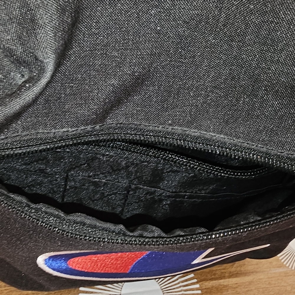 Champion Black Mini Backpack with Blue and Red details - Picture 7 of 7